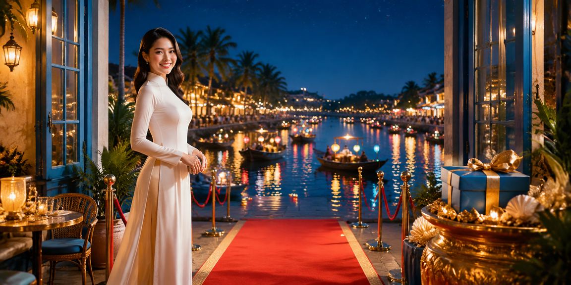 Du khách và người dân tại Hội An tìm hiểu tỷ lệ kèo trận đấu và các hình thức giải trí trực tuyến